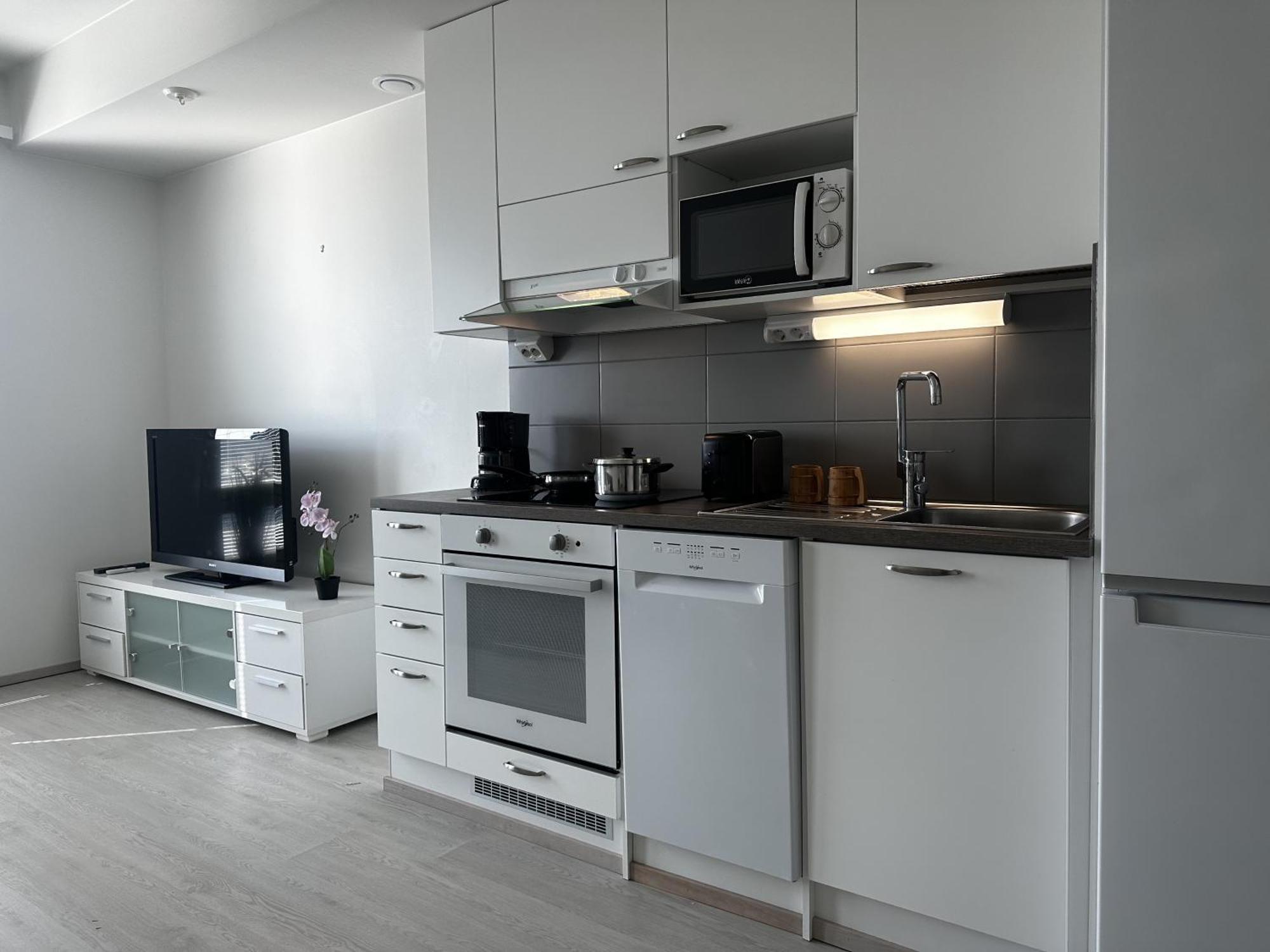 Bright And Cozy Studio Apartment Rovaniemi Exterior photo